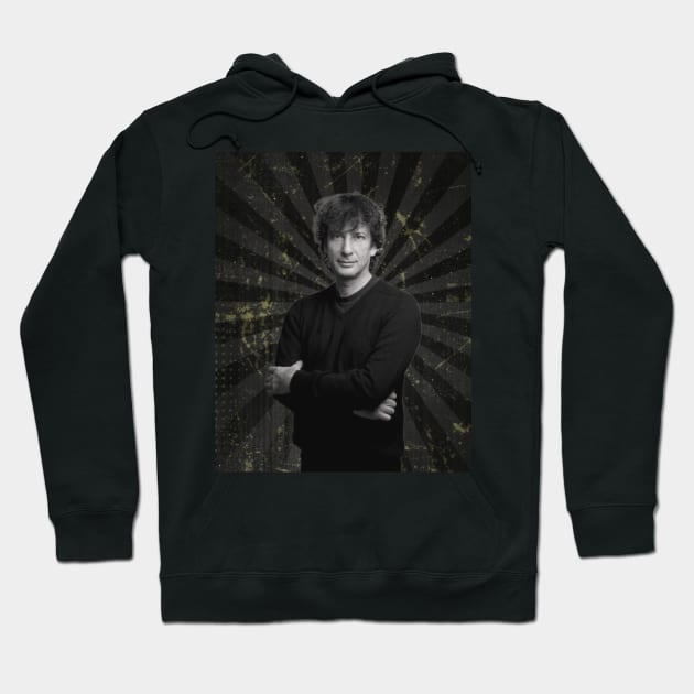 Neil Gaiman Hoodie by KoplakStories